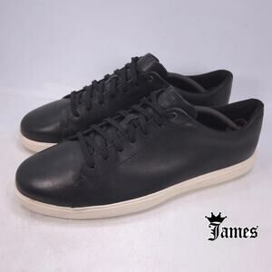 Cole Haan Grand Crosscourt Leather Sneaker Shoe Mens Size 11.5 C27974 Black